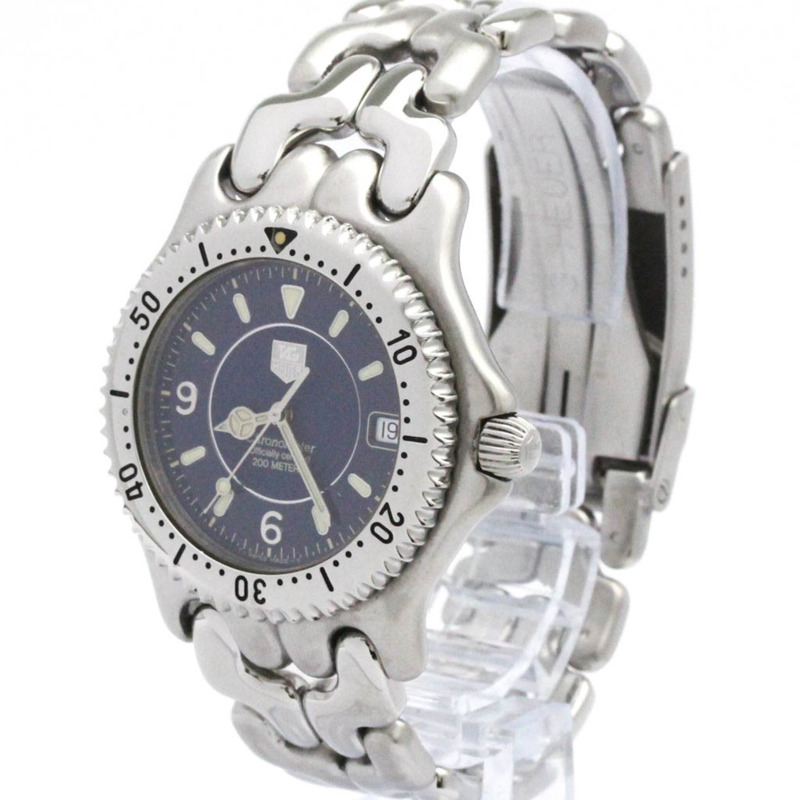 TAG HEUER 豪雅 Sel 200公尺天文台認證自動男士腕錶 WG5114 拋光-1