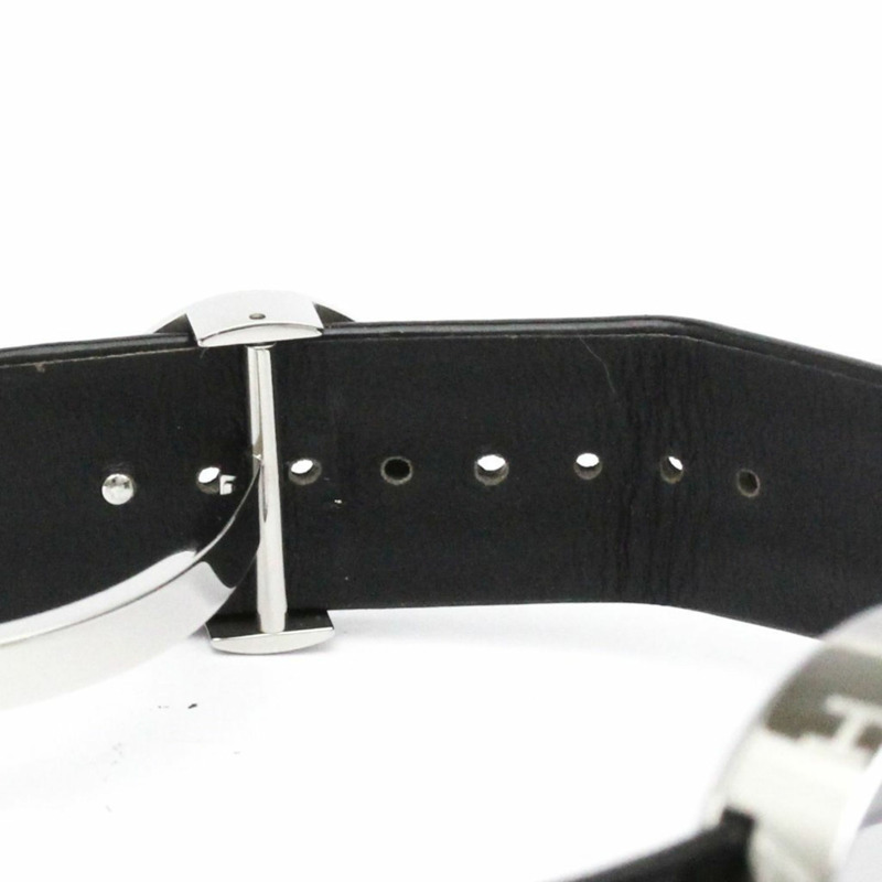 香奈兒 La Ronde 精鋼皮革石英女士腕錶 H0579 拋光-6