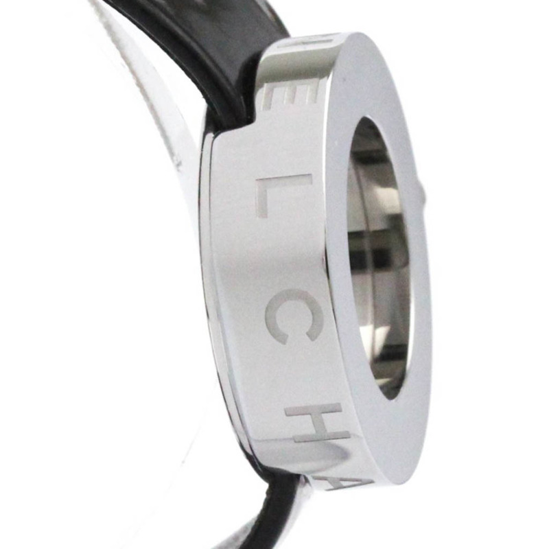 香奈兒 La Ronde 精鋼皮革石英女士腕錶 H0579 拋光-7