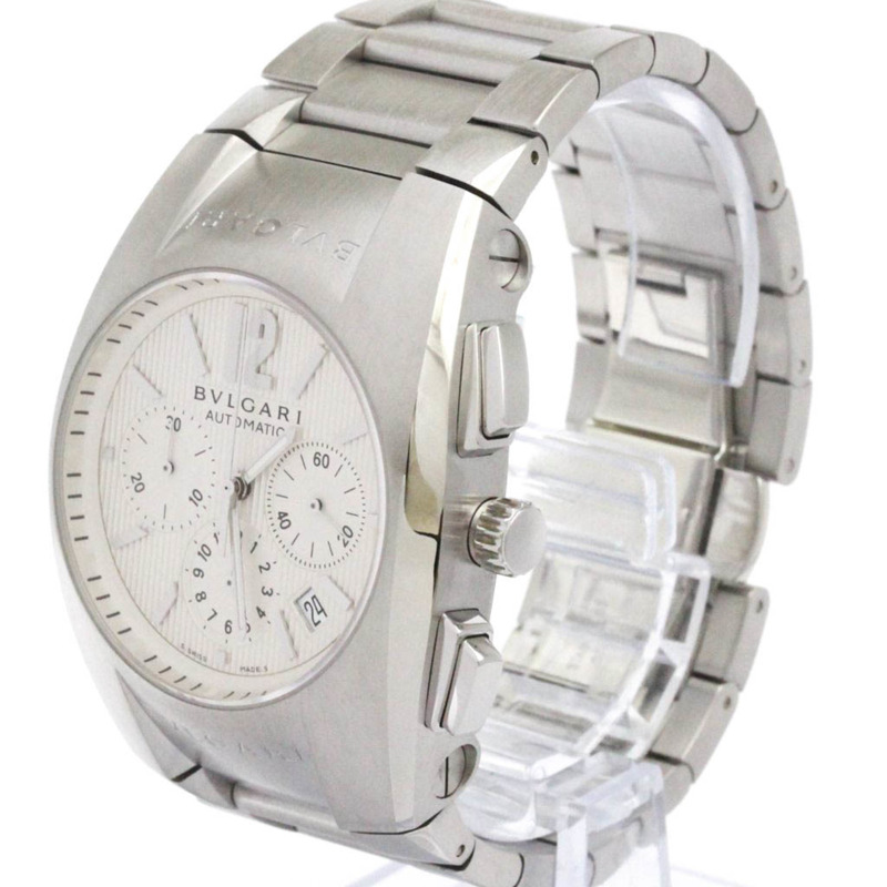 寶格麗 Ergon 計時碼錶精鋼自動男士腕錶 EG40SCH-1