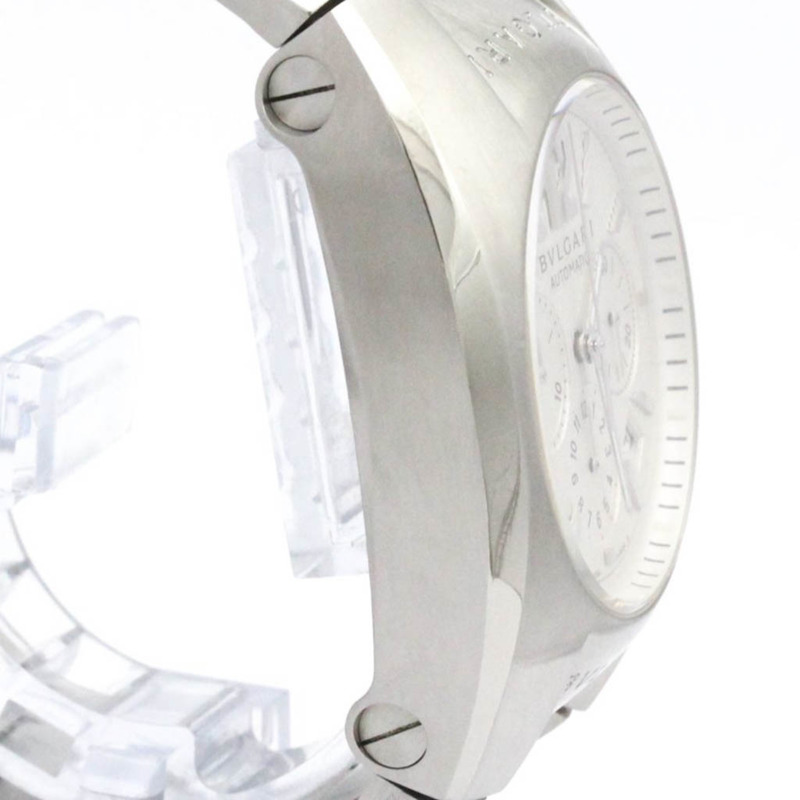 寶格麗 Ergon 計時碼錶精鋼自動男士腕錶 EG40SCH-7