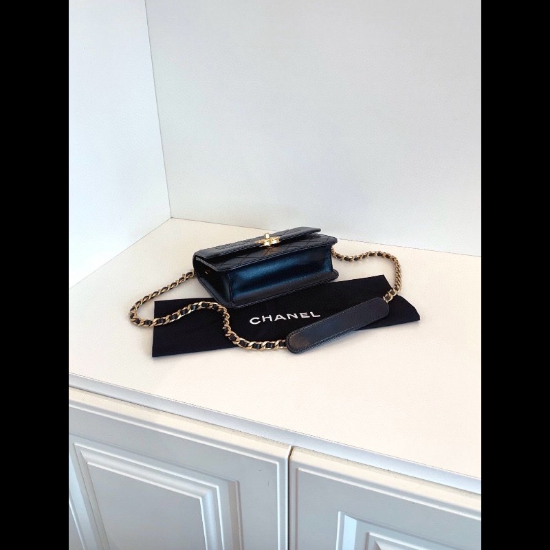 Chanel flap 牛皮-3