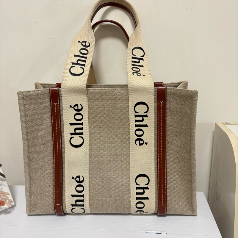 Chloe Woody 中型托特包-5
