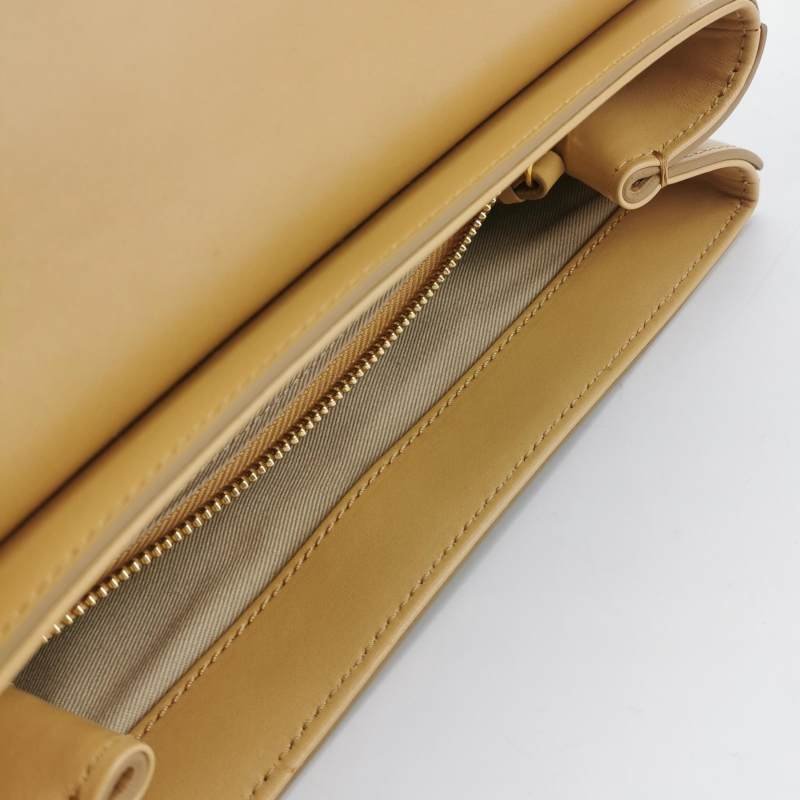 Chloe Chloe C小號牛皮翻毛皮拼皮字母C徽飾斜挎包單肩包-6