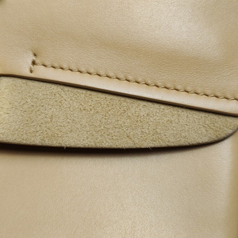 Chloe Chloe C小號牛皮翻毛皮拼皮字母C徽飾斜挎包單肩包-14