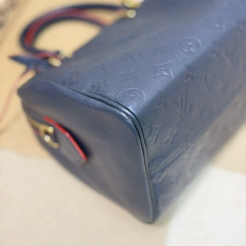 🏷LV．Speedy 25 壓紋海軍藍 M43501 /客人寄賣-4