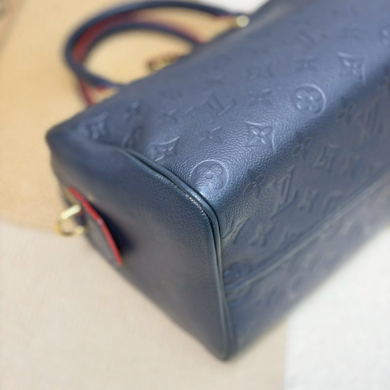 🏷LV．Speedy 25 壓紋海軍藍 M43501 /客人寄賣-6