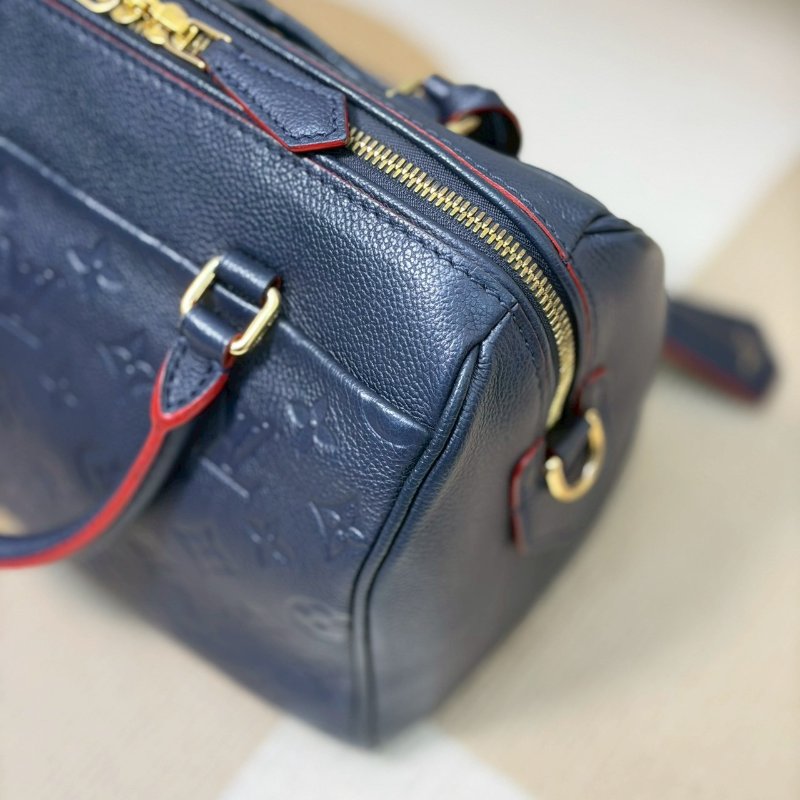 🏷LV．Speedy 25 壓紋海軍藍 M43501 /客人寄賣-11
