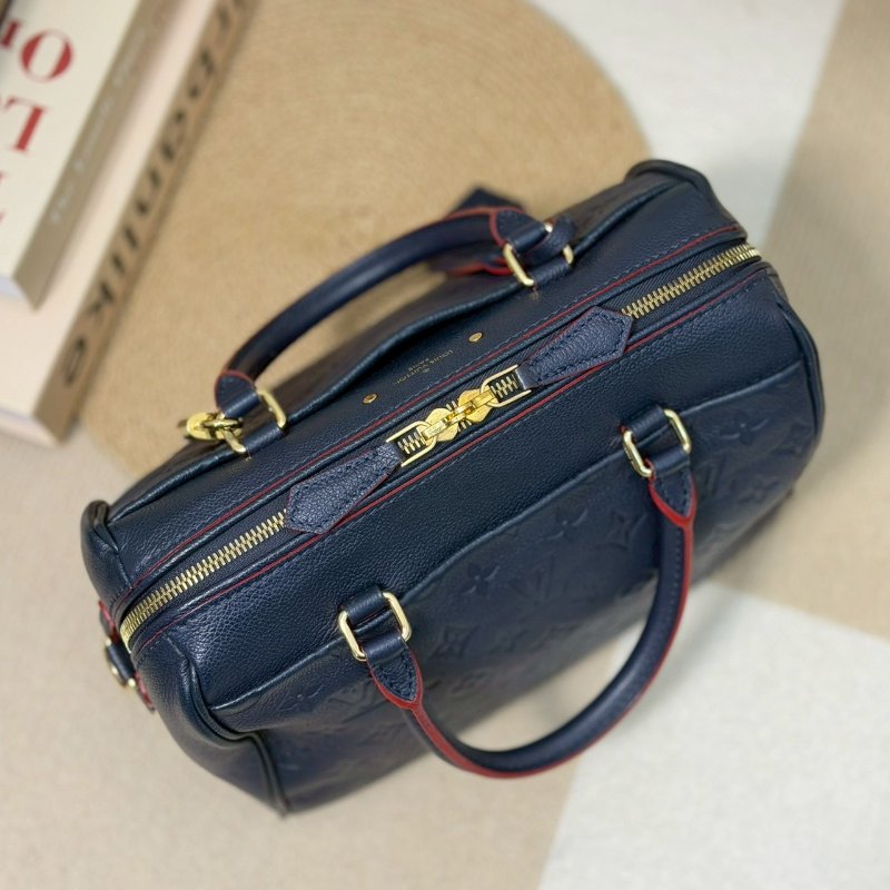 🏷LV．Speedy 25 壓紋海軍藍 M43501 /客人寄賣-13