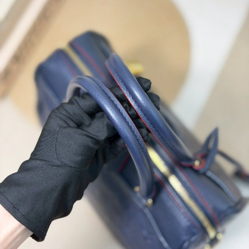 🏷LV．Speedy 25 壓紋海軍藍 M43501 /客人寄賣-14