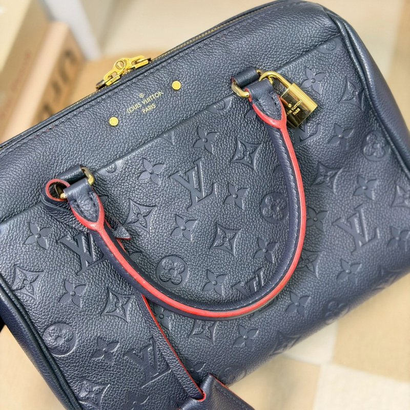 🏷LV．Speedy 25 壓紋海軍藍 M43501 /客人寄賣-16