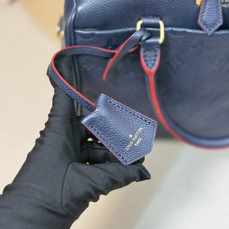 🏷LV．Speedy 25 壓紋海軍藍 M43501 /客人寄賣-20