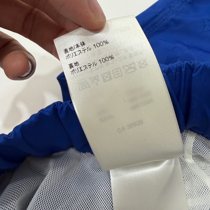 LV MONOGRAM 3D 寶藍色 口袋 海灘褲 沖浪褲 沙灘褲 短褲 運動褲-23