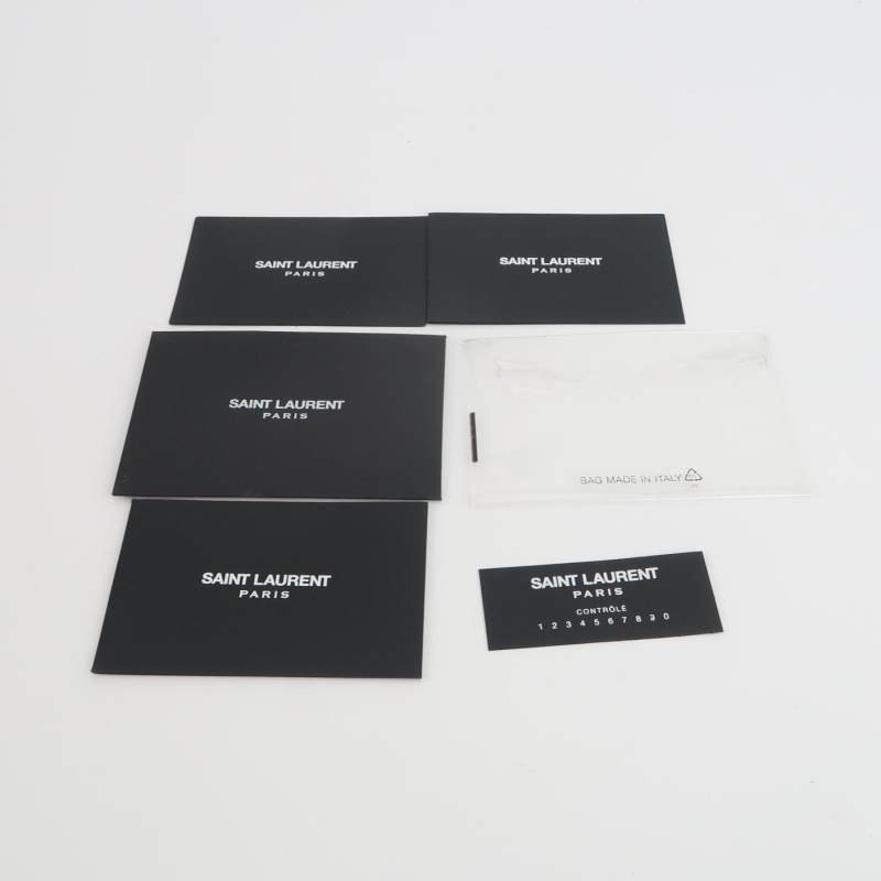 Saint Laurent Kate凱特包中號蛇皮拼色YSL標誌斜挎包單肩包-8