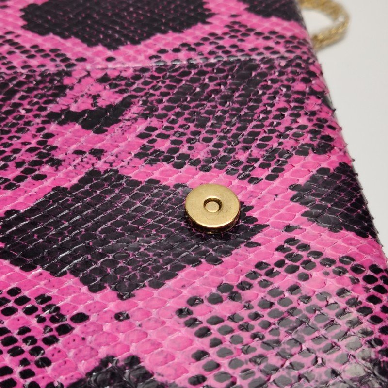 Saint Laurent Kate凱特包中號蛇皮拼色YSL標誌斜挎包單肩包-10