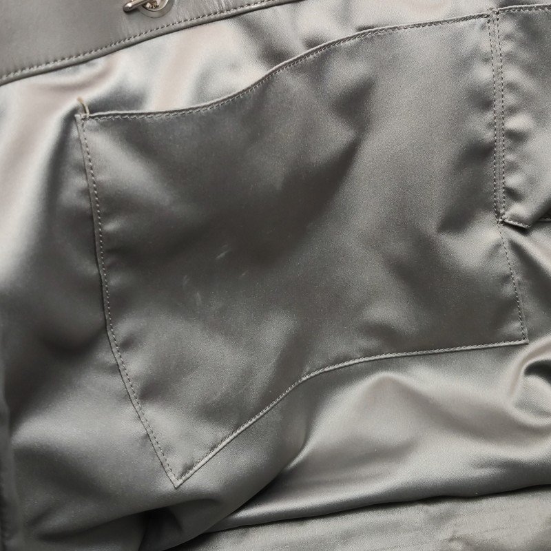 Chanel 菱格絎縫流蘇邊皮穿鏈托特包單肩包-11