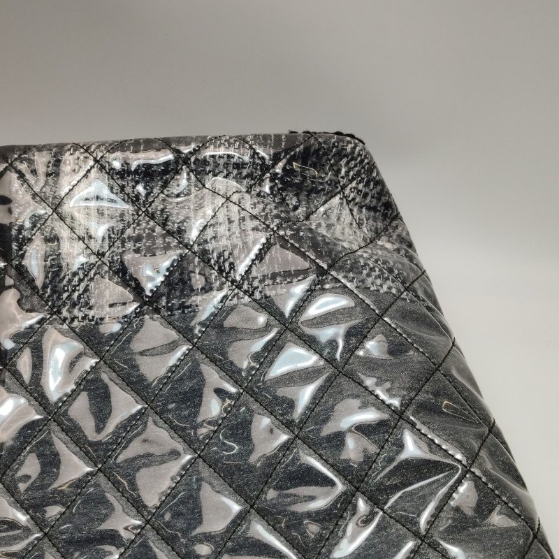 Chanel 菱格絎縫流蘇邊皮穿鏈托特包單肩包-23