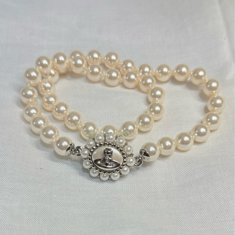 Vivienne Westwood 施華洛施奇珍珠項鍊-1