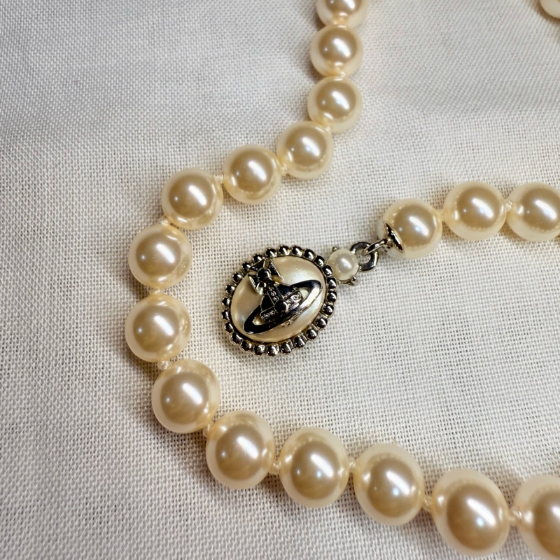 Vivienne Westwood 施華洛施奇珍珠項鍊-4