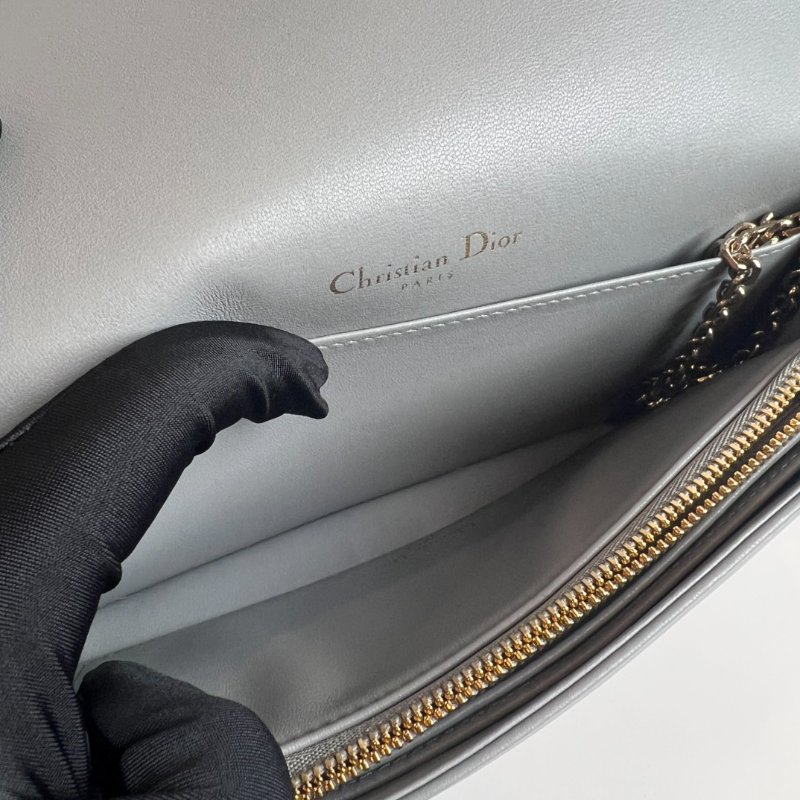 DIOR 灰藍色CARO 三合一WOC-6