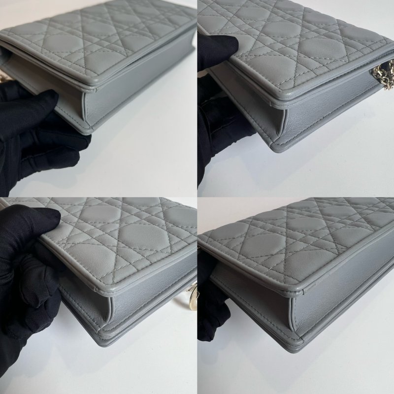 DIOR 灰藍色CARO 三合一WOC-19