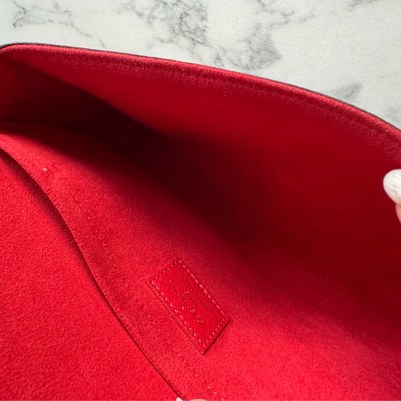 LV咖棋盤格三合一woc-18