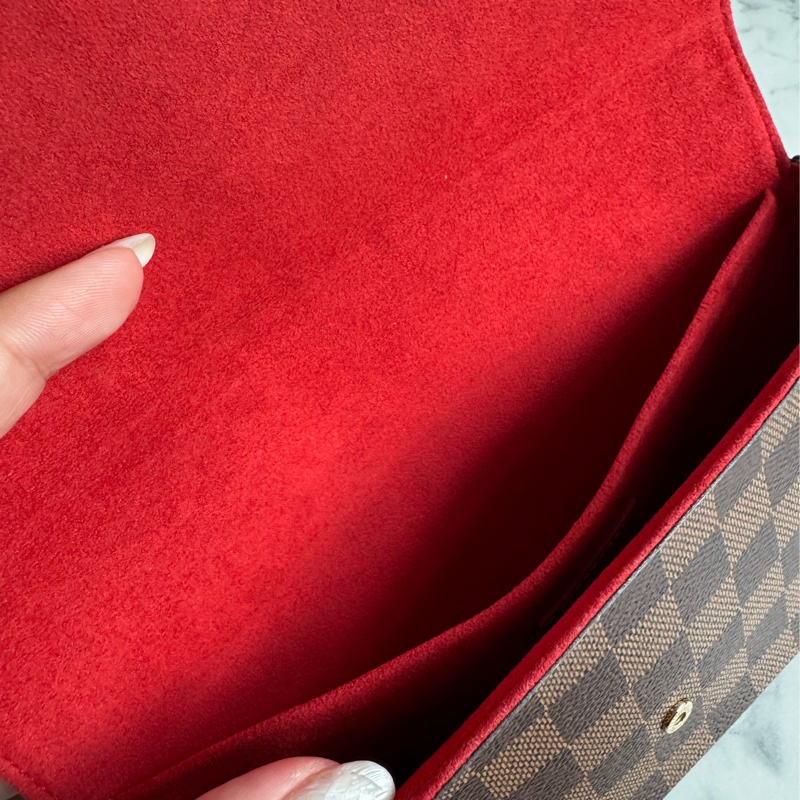 LV咖棋盤格三合一woc-25