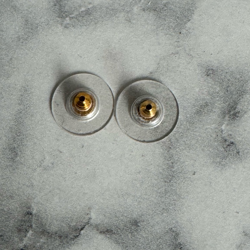 Chanel白雙C珍珠耳環-6