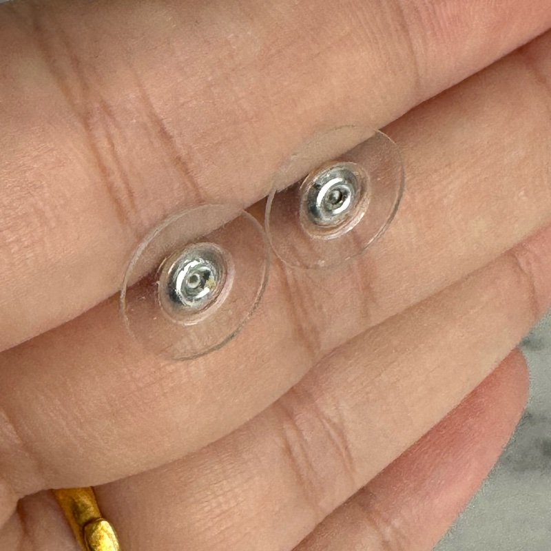 Chanel白雙C珍珠耳環-10