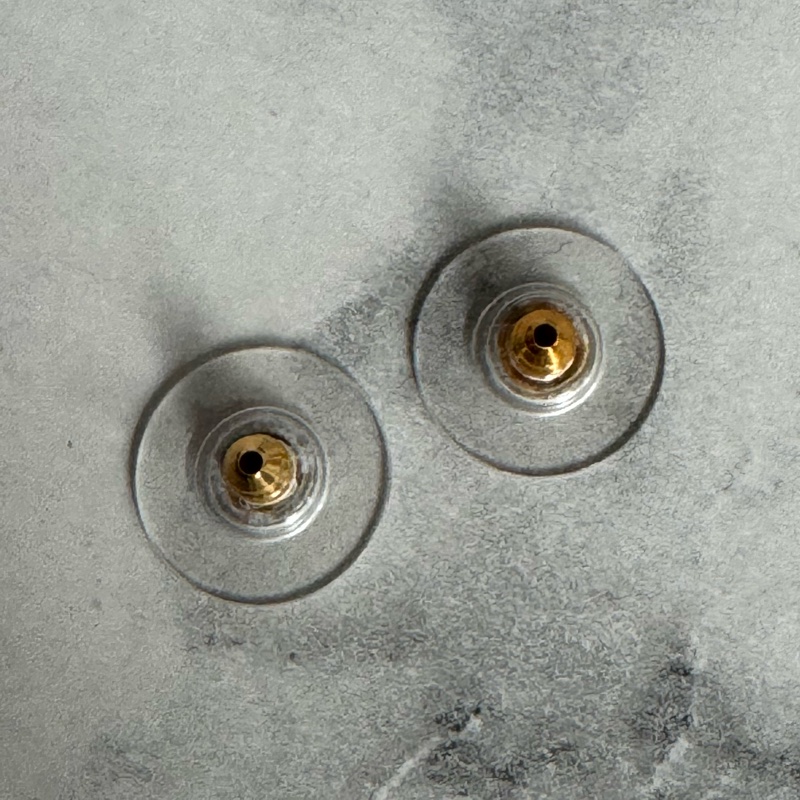 Chanel白雙C珍珠耳環-12