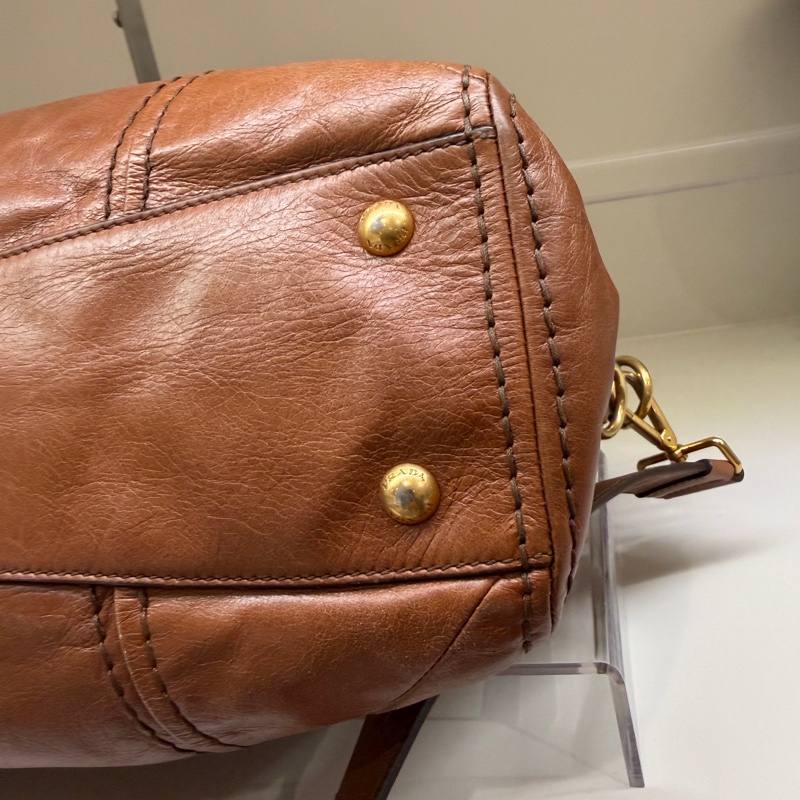 Prada 棕色公事包 防塵袋 ❤️‍🔥❤️‍🔥誰背誰賺錢-16