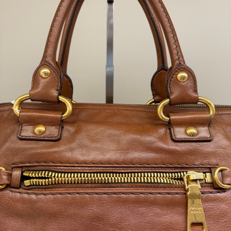 Prada 棕色公事包 防塵袋 ❤️‍🔥❤️‍🔥誰背誰賺錢-38