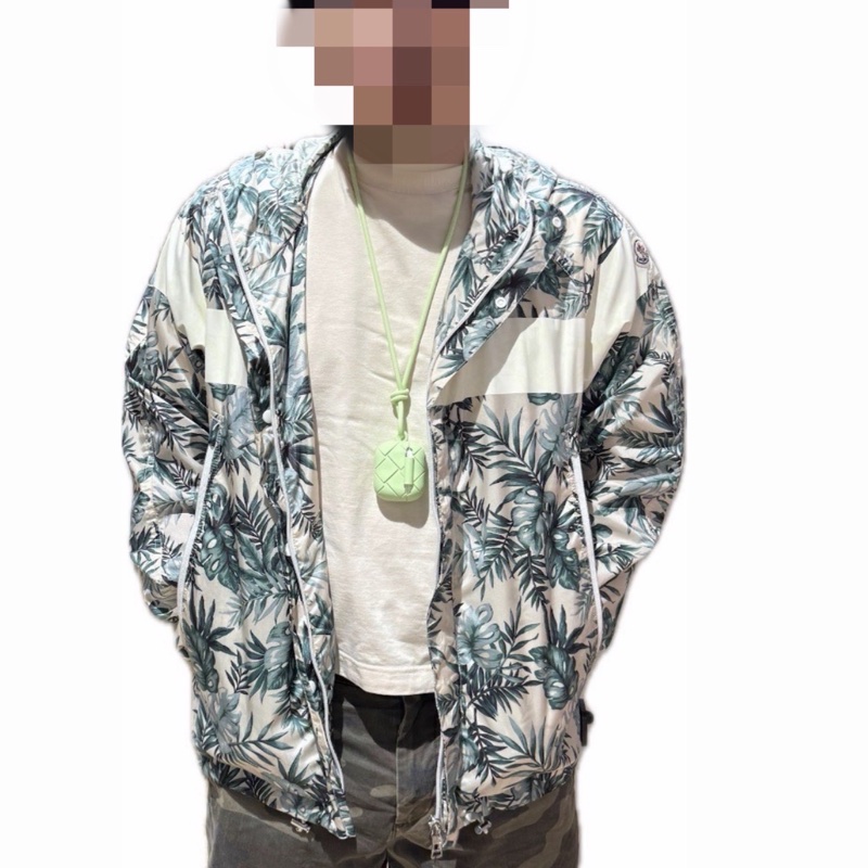 MONCLER 叢林 綠葉 防風外套 風衣外套 夾克 外套 薄外套 風衣-1