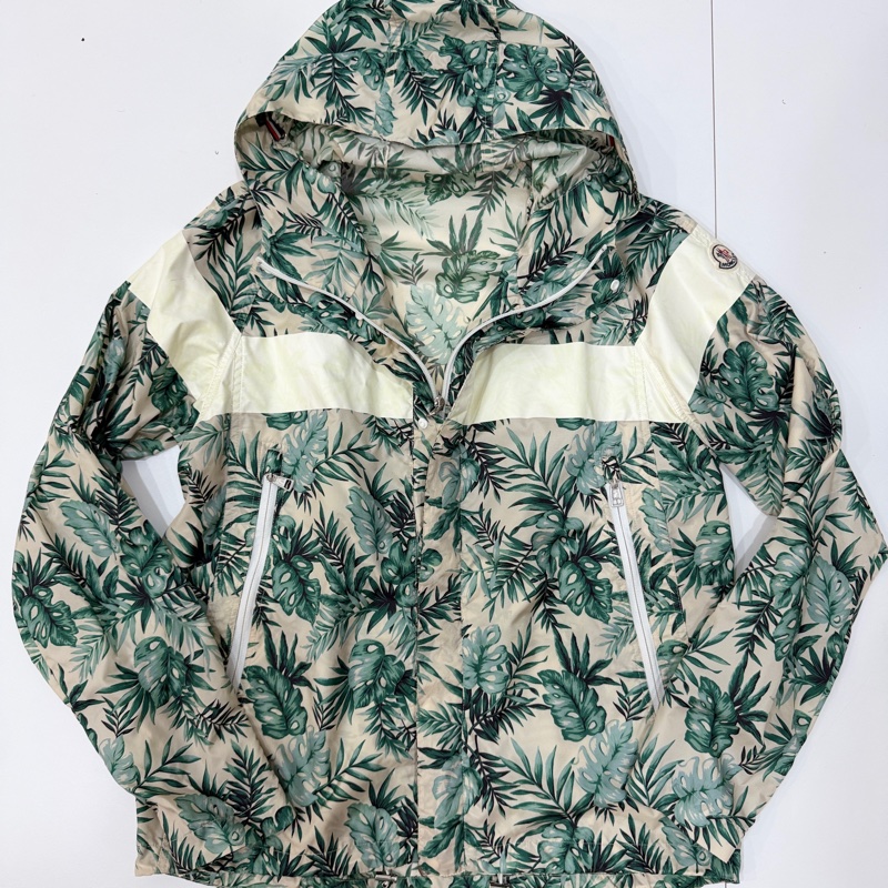 MONCLER 叢林 綠葉 防風外套 風衣外套 夾克 外套 薄外套 風衣-2