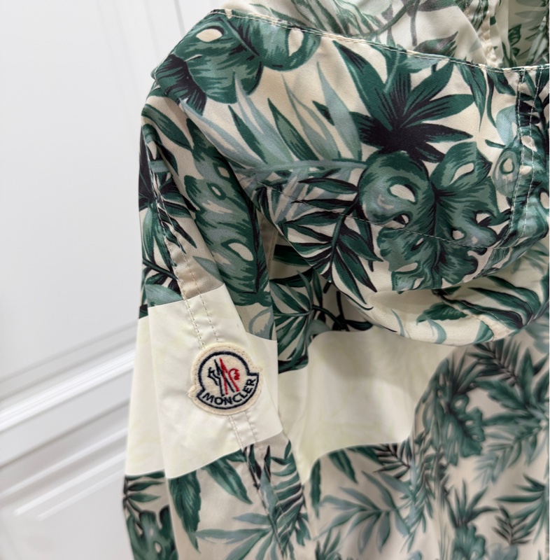 MONCLER 叢林 綠葉 防風外套 風衣外套 夾克 外套 薄外套 風衣-5