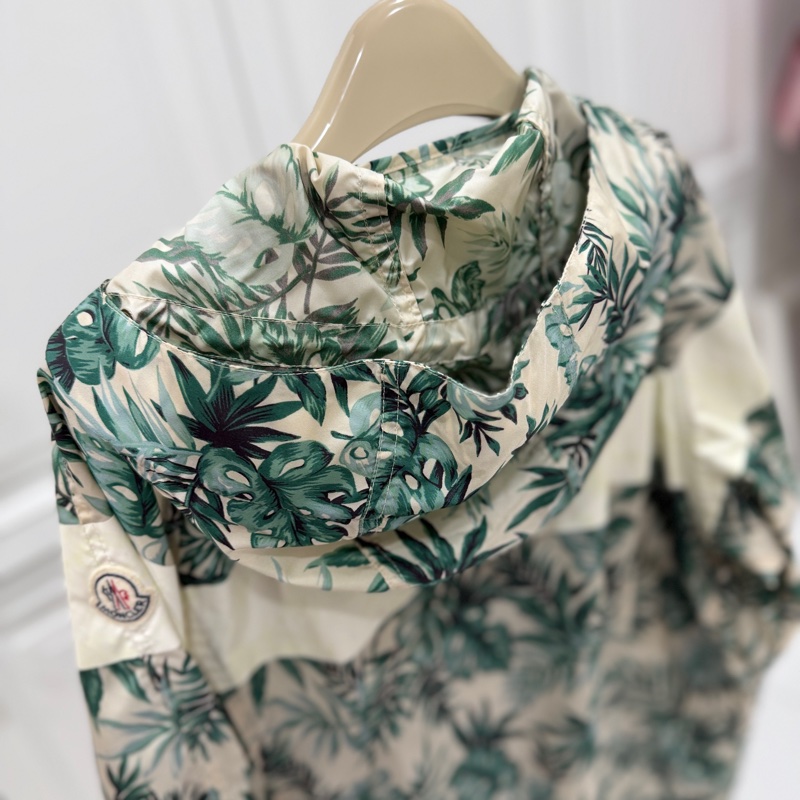 MONCLER 叢林 綠葉 防風外套 風衣外套 夾克 外套 薄外套 風衣-6