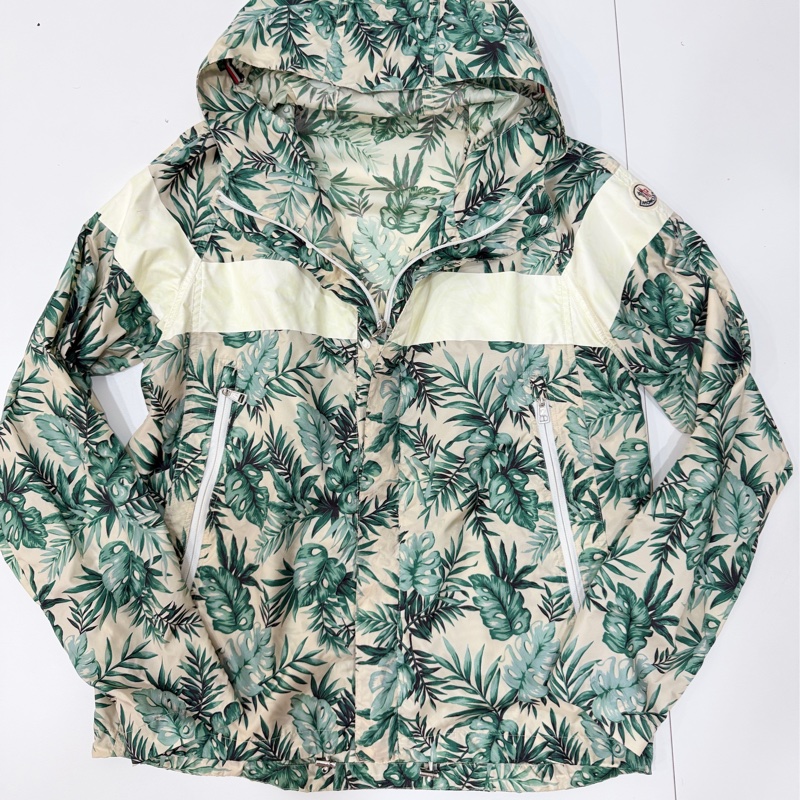 MONCLER 叢林 綠葉 防風外套 風衣外套 夾克 外套 薄外套 風衣-8