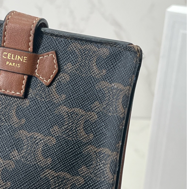 💗香緹國際精品💗 Celine ｜ 凱旋門中夾-1