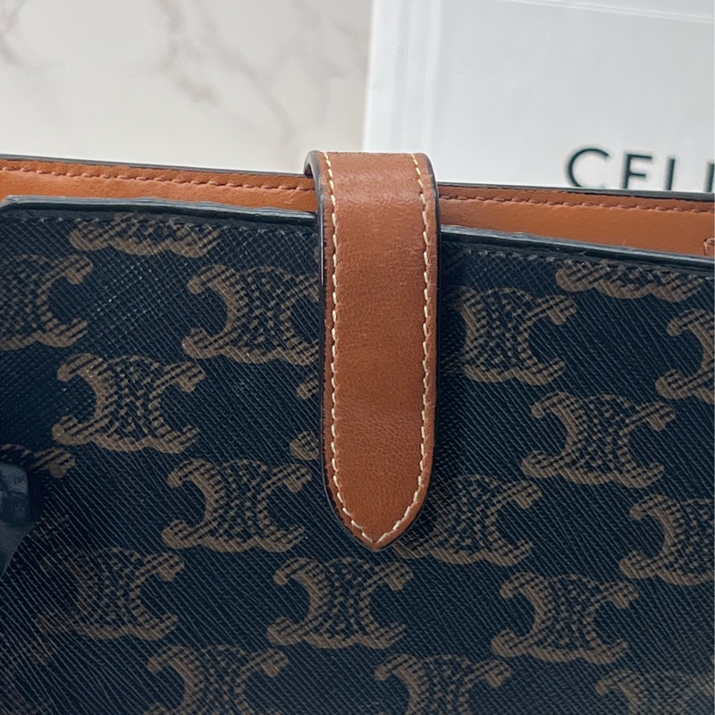 💗香緹國際精品💗 Celine ｜ 凱旋門中夾-4