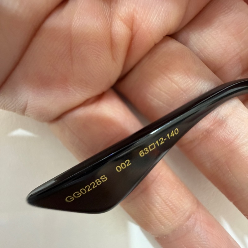 gucci GG0228s 002 亮片 小蜜蜂 太陽眼鏡 墨鏡-15