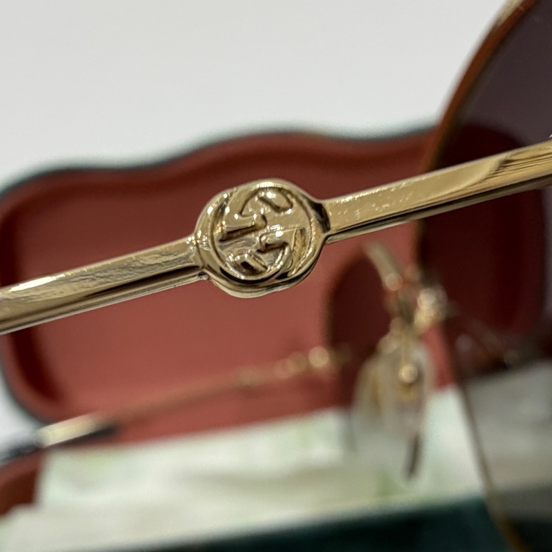 gucci GG0228s 002 亮片 小蜜蜂 太陽眼鏡 墨鏡-21