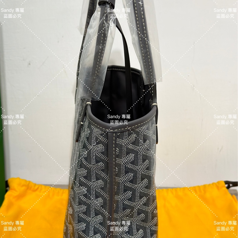 Goyard mini tote 菜籃 灰色 全新全配-24