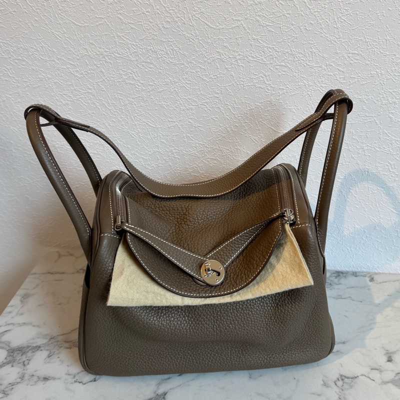 Hermes大象灰銀釦lindy30  價超甜😍-0