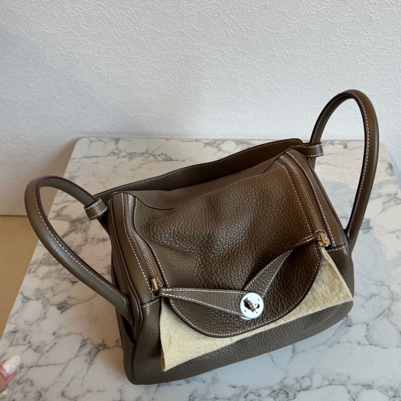 Hermes大象灰銀釦lindy30  價超甜😍-2