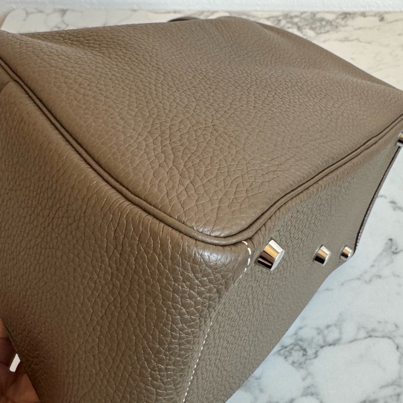 Hermes大象灰銀釦lindy30  價超甜😍-9