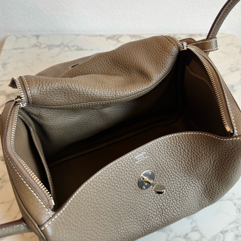Hermes大象灰銀釦lindy30  價超甜😍-17