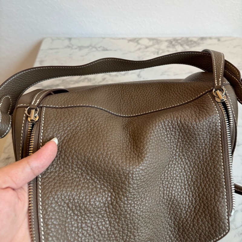 Hermes大象灰銀釦lindy30  價超甜😍-33