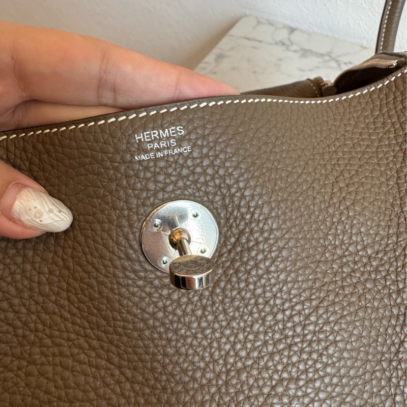 Hermes大象灰銀釦lindy30  價超甜😍-34
