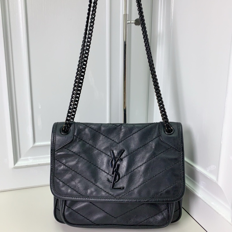 YSL Niki 黑鏈條 小號-0