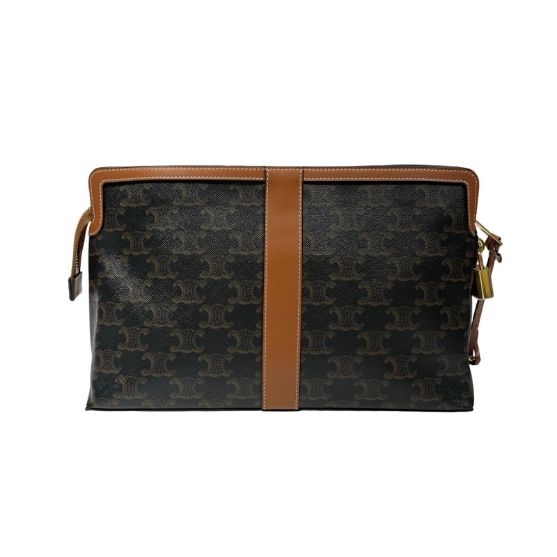 CELINE CLUTCH TRIOMPHE CANVAS-2